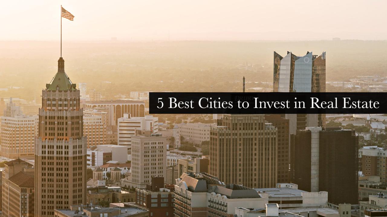 The Best Cities for Real Estate Investment in 2025
