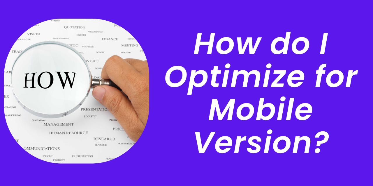 Why is mobile optimization crucial for SEO? The Importance of Mobile Optimization in SEO Consulting